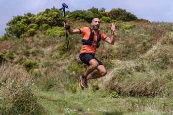 Roda Dianteira em Grande no Azores Bravos Trail