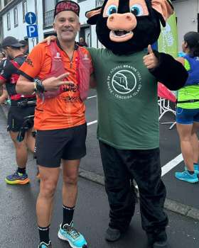 Roda Dianteira no Azores Bravos Trail